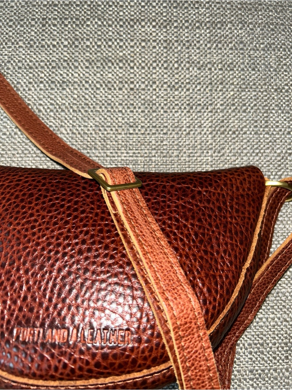 Portland Leather Small Nutmeg Koala - Picture 4 of 5